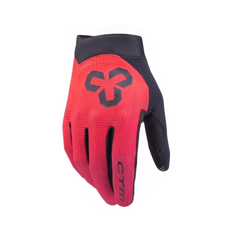 CTM - rukavice Ezen dlhé červená