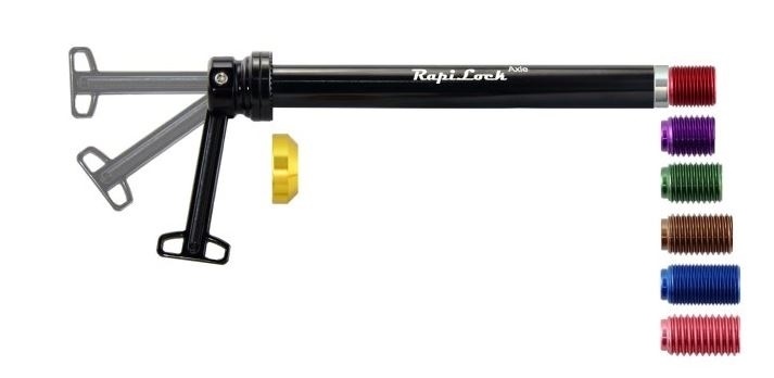 RAPILOCK - os pevná 12x105 mm s adaptérmi