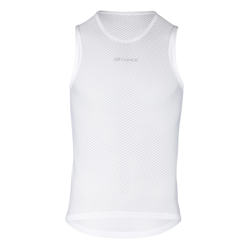 FORCE - funkčné tričko VENT bez rukávov, biele M