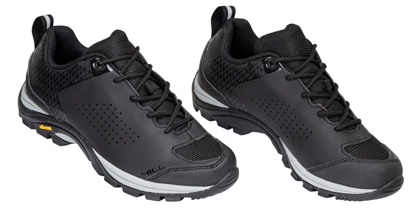 FORCE - turistické tretry Hill Vibram, čierne