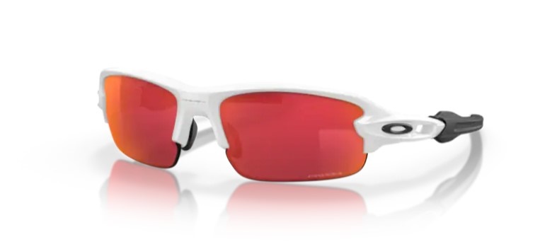 OAKLEY - okuliare FLAK XXS, polished white/prizm field