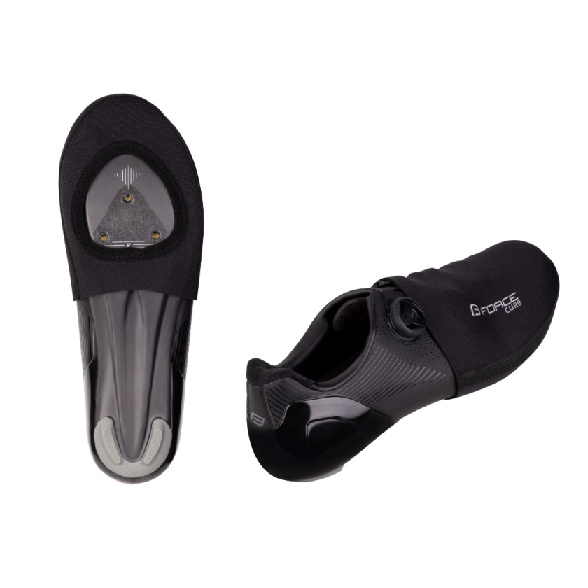 FORCE - návleky na špičku tretier CURB čierna